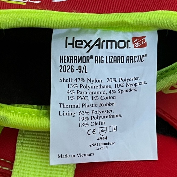 Hexarmor rig lizard gloves size L - Picture 4 of 4